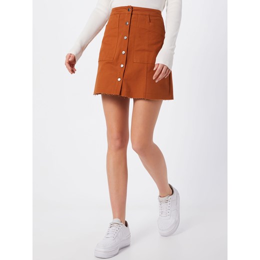 Spódnica 'Button Through A Line Mini Skirt'  Missguided 40 AboutYou