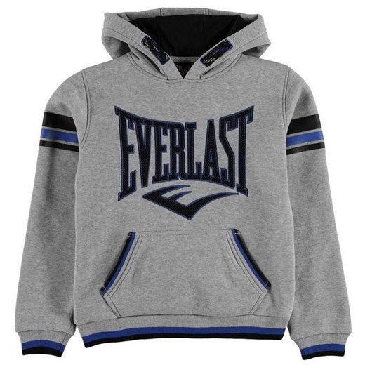 Everlast Large Logo OTH Hoody, bluza dla chłopców, szara, Rozmiar 7-8 lat (SB)