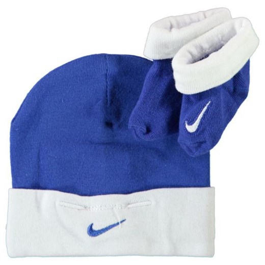Nike czapka i skarpetki niemowlęce, niebieskie