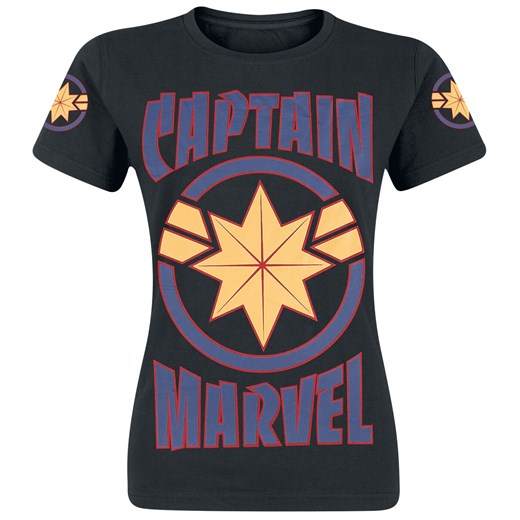 Bluzka damska Captain Marvel bawełniana 