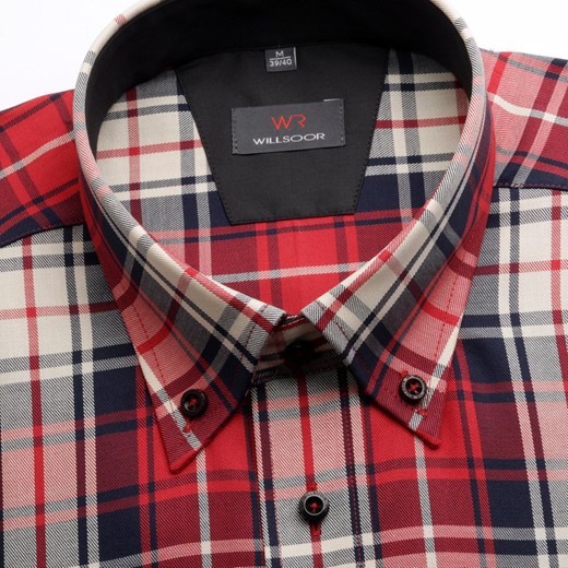 Koszula Classic (wzrost 176-182) willsoor-sklep-internetowy czerwony koszule