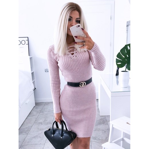 Magmac sukienka mini na co dzień casualowa dopasowana