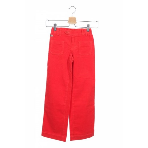 Lacoste spodnie dziewczęce czerwone 