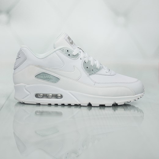 Nike buty sportowe męskie air max 91 białe skórzane sznurowane 