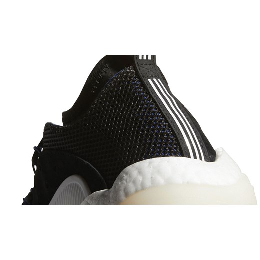 Adidas buty sportowe męskie crazy wiązane czarne z tkaniny 