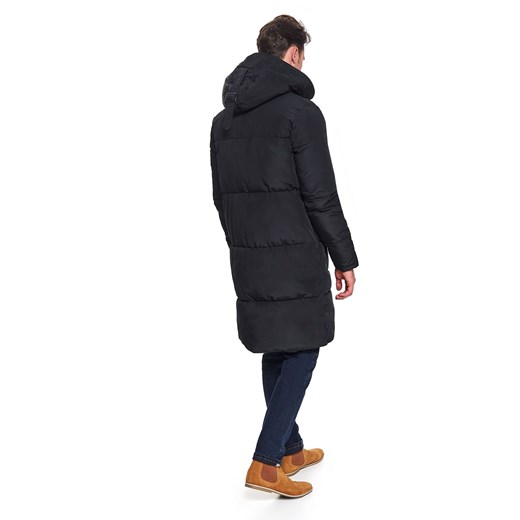 Płaszcz oversize pikowany z kapturem Top Secret  XL 