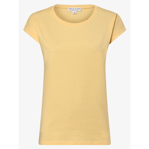 Marie Lund - T-shirt damski, żółty  Marie Lund XS vangraaf