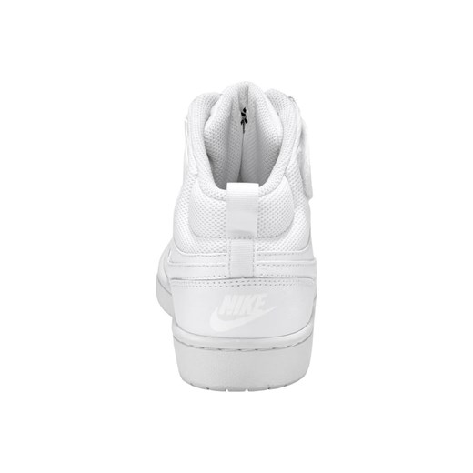 Trampki dziecięce Nike Sportswear białe ze skóry sznurowane 