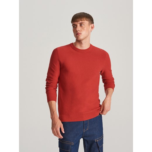 Czerwony sweter męski Reserved 