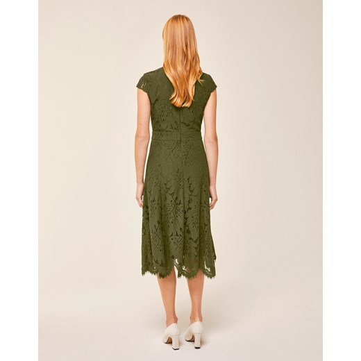 Sukienka Ivy & Oak mini z okrągłym dekoltem z krótkim rękawem 