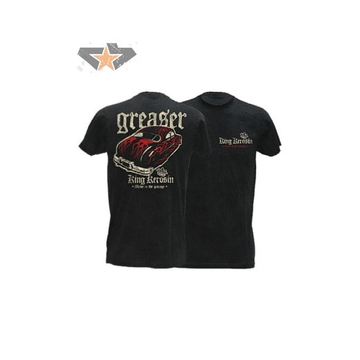 koszulka męska KING KEROSIN - Vintage washed T-Shirt - tv_mgr
