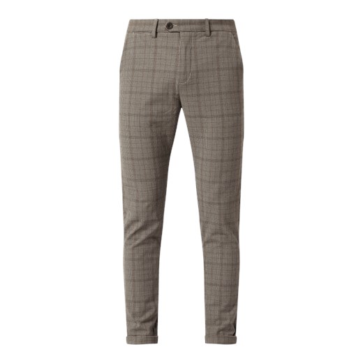 Spodnie materiałowe o kroju slim fit z dodatkiem streczu model ‘Marco’ Jack & Jones  34/32 Peek&Cloppenburg 