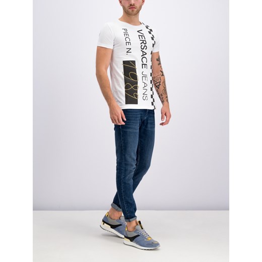 T-shirt męski Versace Jeans z krótkimi rękawami 