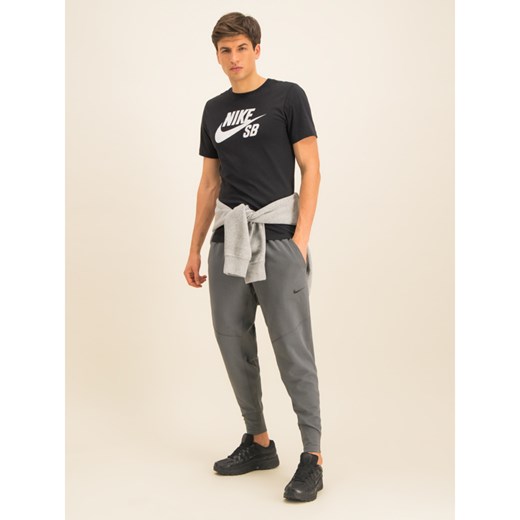 Spodnie męskie Nike bez wzorów dresowe 
