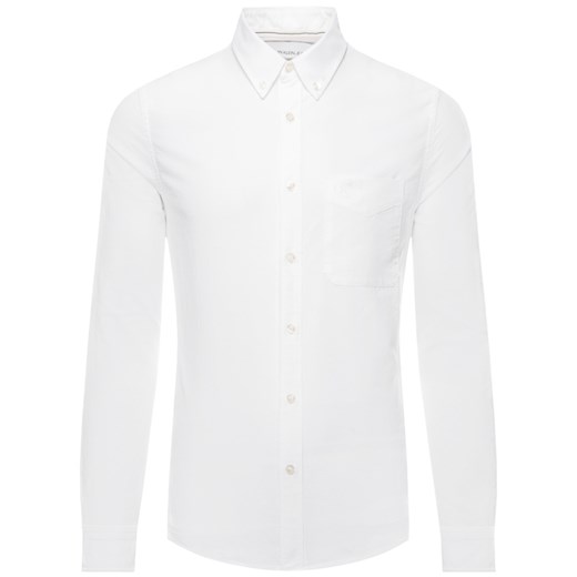 Koszula męska Calvin Klein z kołnierzykiem button down z długim rękawem elegancka 