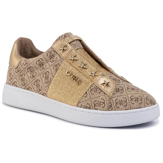 Sneakersy GUESS - Rush2 FL5RS2 FAL12 BEIGE/BROWN
