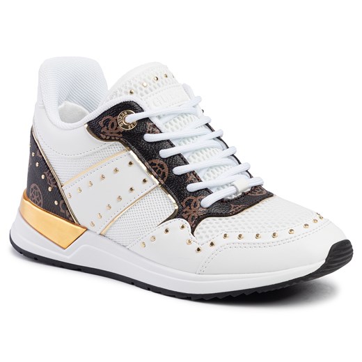 Sneakersy GUESS - Rejjy FL5REJ FAL12 WHITE/BROWN