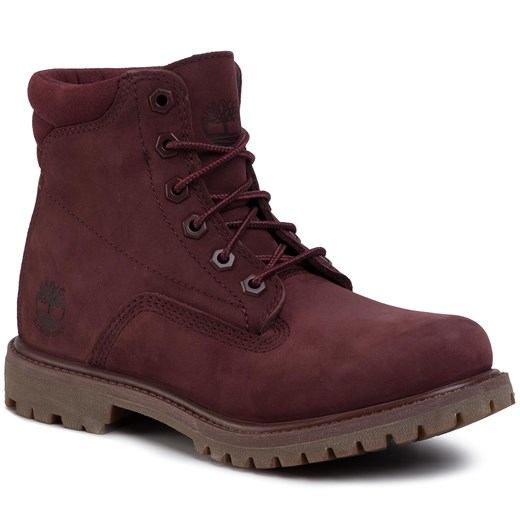 Trapery TIMBERLAND - Waterville 6 In Waterproof Boot TB0A1R2TC601 Burgundy Nubuck