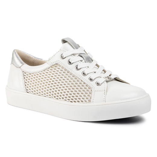 Sneakersy CAPRICE - 9-23652-24 White/Silver 191