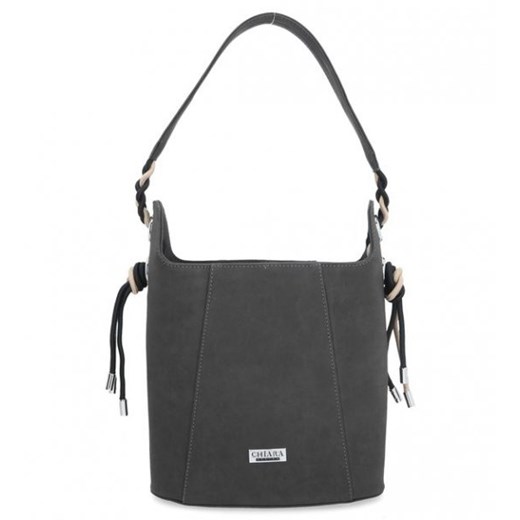 Shopper bag Chiara Design bez dodatków duża na ramię 