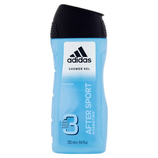 Adidas After Sport Żel Pod Prysznic Dla Mężczyzn 250 Ml Adidas   Drogerie Natura