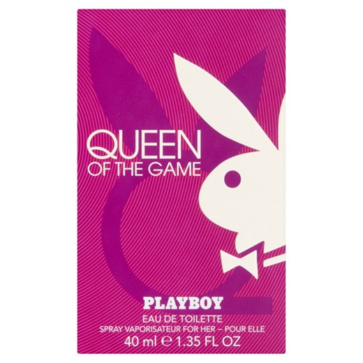 Playboy Queen Of The Game Woda Toaletowa Dla Kobiet 40 Ml Playboy   okazyjna cena Drogerie Natura 