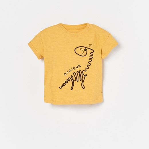 Reserved odzież dla niemowląt żółta dla chłopca 