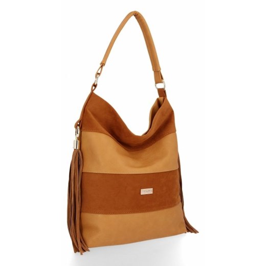 Shopper bag Conci na ramię mieszcząca a8 ze skóry ekologicznej