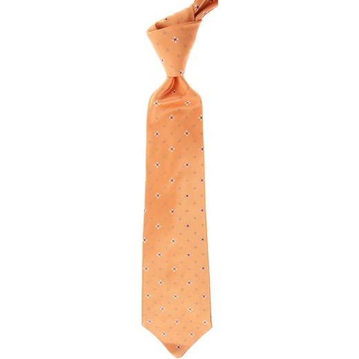 Krawat Kiton pomarańczowa 
