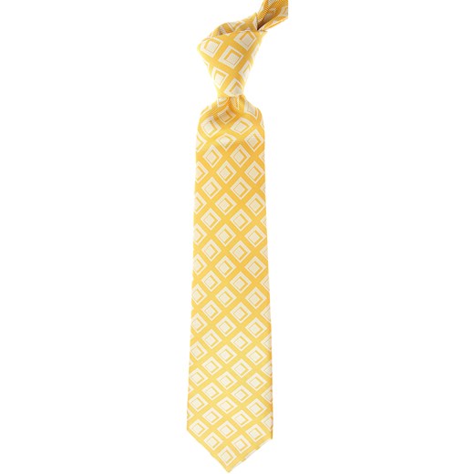 Krawat żółty Kiton 