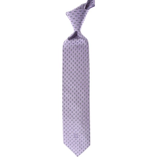 Krawat fioletowy Gianni Versace 