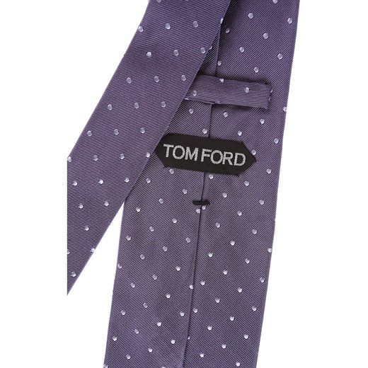 Krawat Tom Ford w groszki 
