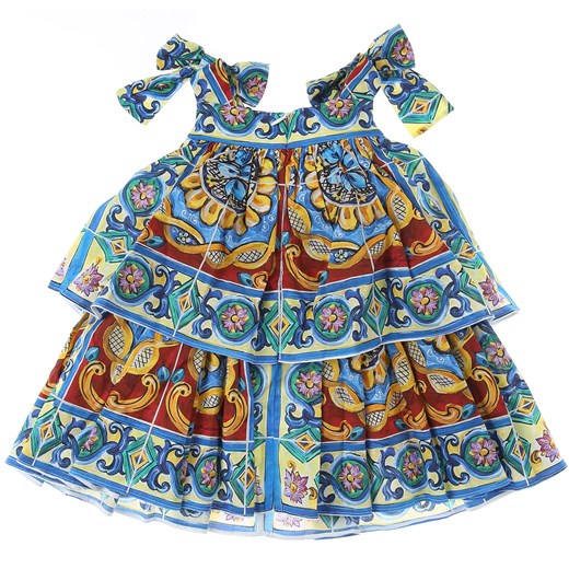 Odzież dla niemowląt wielokolorowa Dolce & Gabbana na lato