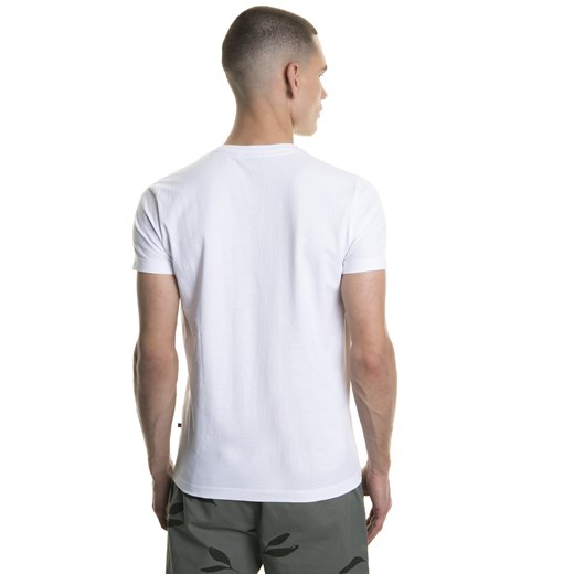 T-shirt męski biały BIG STAR z krótkimi rękawami 