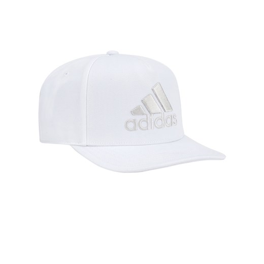 Adidas, Modna czapka z daszkiem BiaŁy  Adidas allsize Hirmer DUŻE ROZMIARY