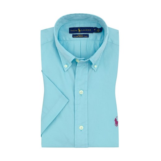Polo Ralph Lauren, Koszula sportowa, krótki rękaw Jasnoniebieski  Polo Ralph Lauren 4XL Hirmer DUŻE ROZMIARY