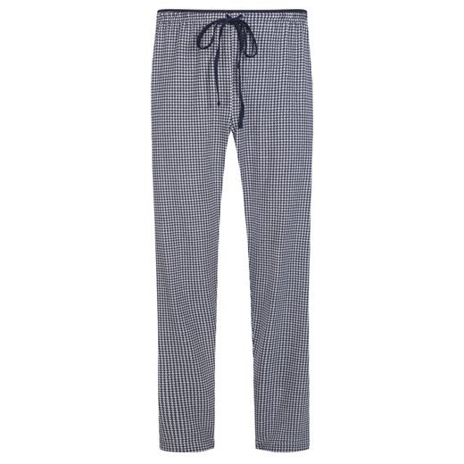 Mey, Wygodne spodnie do spania z minimalistycznym nadrukiem Granatowy Mey  4XL Hirmer DUŻE ROZMIARY