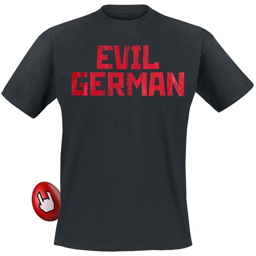 Rammstein - Evil German - T-Shirt - czarny