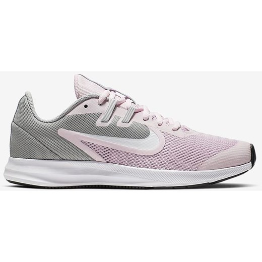 Buty młodzieżowe Downshifter 9 Nike (pudrowy róż/szare)  Nike 40 SPORT-SHOP.pl
