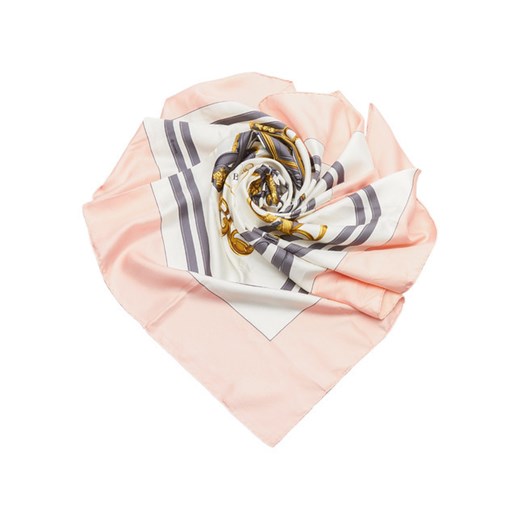 Różowy szalik/chusta Hermès Vintage 