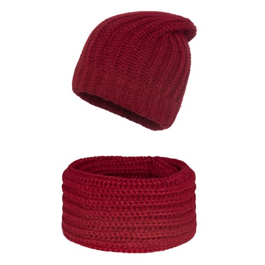 Zimowy komplet Damski ze sklepu JK-Collection w kategorii Komplety czapka i szalik damskie - zdjęcie 78498498