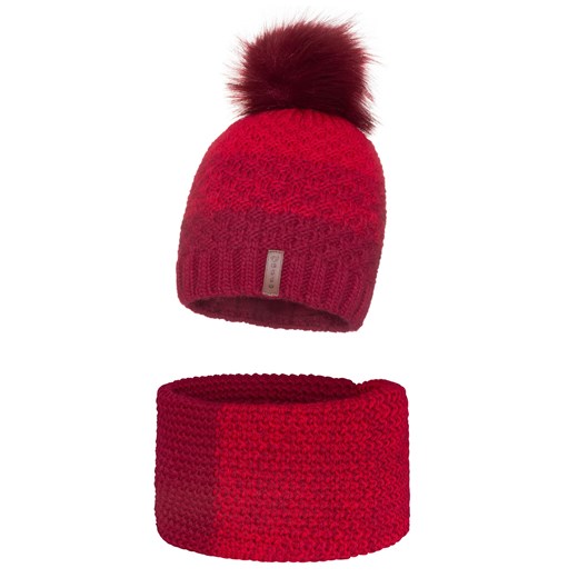 Zimowy komplet Damski ze sklepu JK-Collection w kategorii Komplety czapka i szalik damskie - zdjęcie 78498908