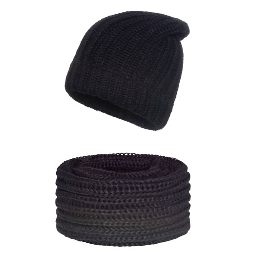 Zimowy komplet Damski ze sklepu JK-Collection w kategorii Komplety czapka i szalik damskie - zdjęcie 78499049