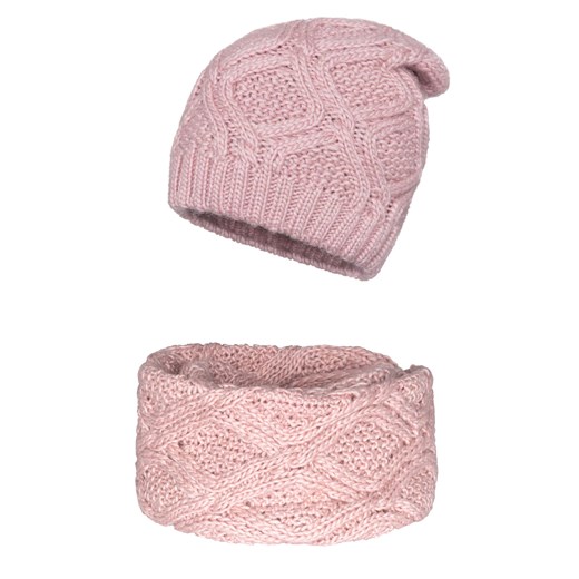 Zimowy komplet Damski ze sklepu JK-Collection w kategorii Komplety czapka i szalik damskie - zdjęcie 78499177