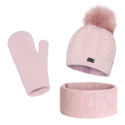 Zimowy komplet Damski ze sklepu JK-Collection w kategorii Komplety czapka i szalik damskie - zdjęcie 78499198