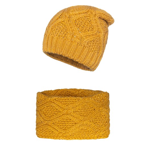 Zimowy komplet Damski ze sklepu JK-Collection w kategorii Komplety czapka i szalik damskie - zdjęcie 78499357