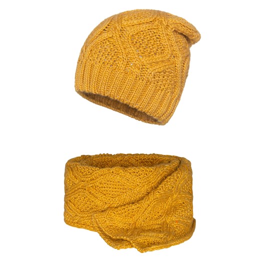 Zimowy komplet Damski ze sklepu JK-Collection w kategorii Komplety czapka i szalik damskie - zdjęcie 78499555