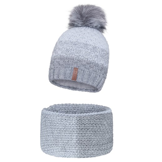 Zimowy komplet Damski ze sklepu JK-Collection w kategorii Komplety czapka i szalik damskie - zdjęcie 78499608