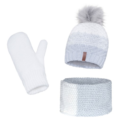 Zimowy komplet Damski ze sklepu JK-Collection w kategorii Komplety czapka i szalik damskie - zdjęcie 78499776