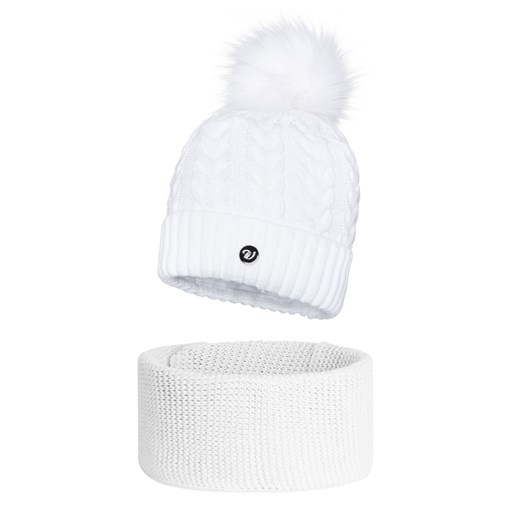Zimowy komplet Damski ze sklepu JK-Collection w kategorii Komplety czapka i szalik damskie - zdjęcie 78499995